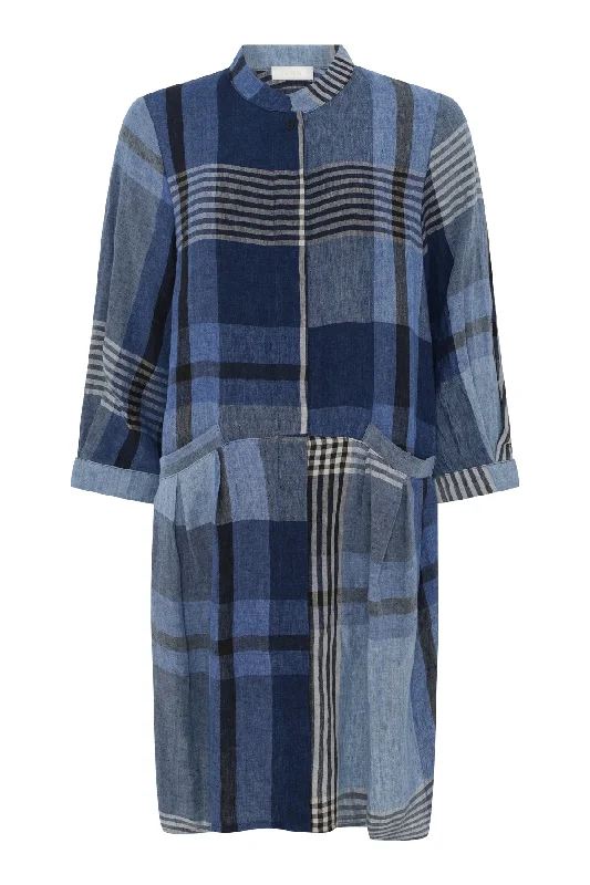 86023-8214 Plaid Multi Dress