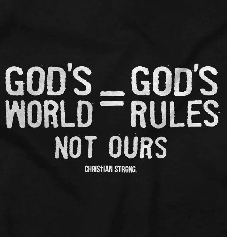 God's World Junior Fit V-Neck T-Shirt