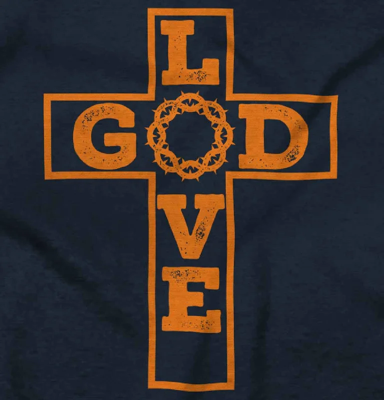 Love God Junior Fit V-Neck T-Shirt