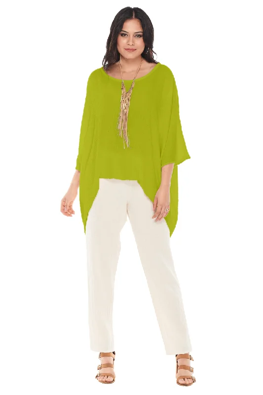 Oh My Gauze The NAME-IT-JANE Top-Lime