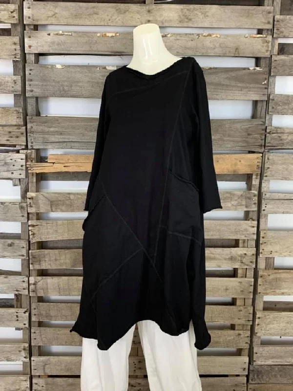 RS461 Venn Dress-Black