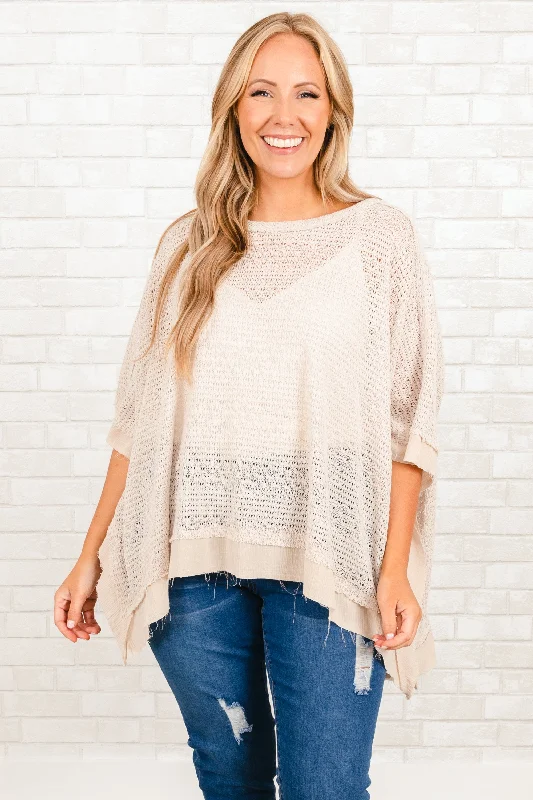 Small Kindnesses Sweater, Oatmeal