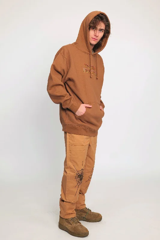 Wheelbarrow Hoodie Brown