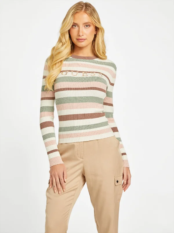 XSmall / superlative stripe milky