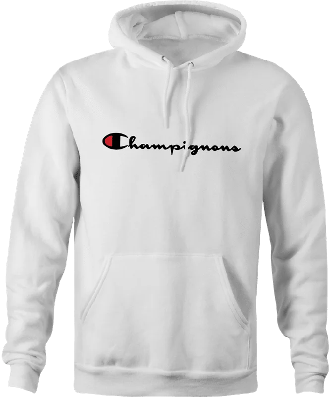 Hoodie / White / L