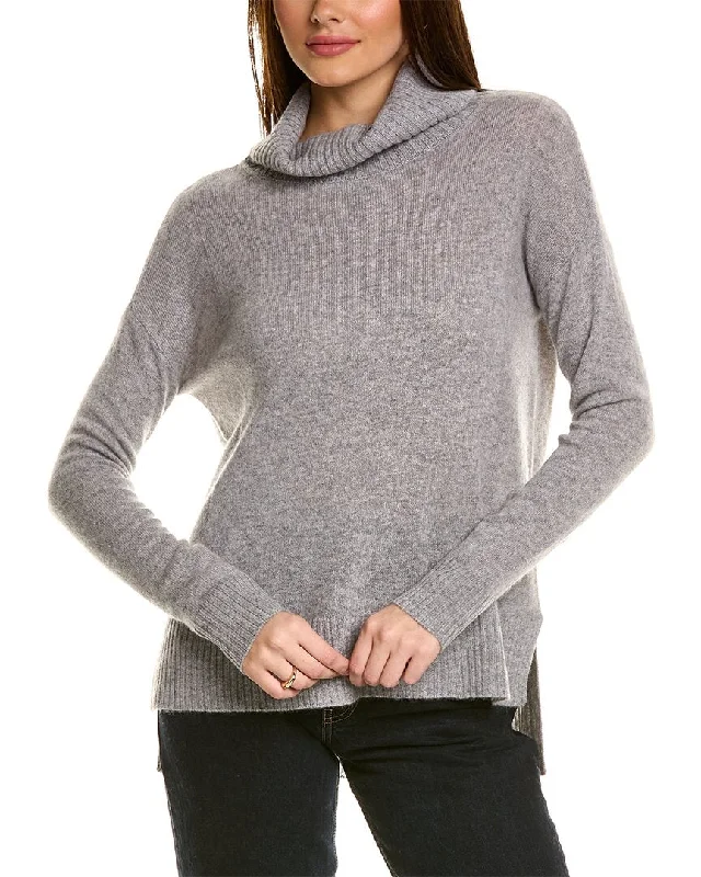 philosophy High-Low Cashmere Pullover