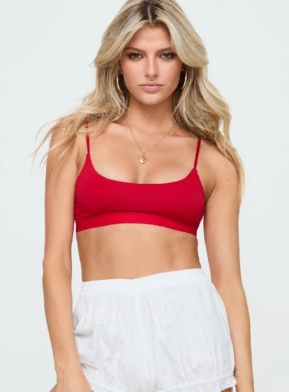 Remi Bralette Red