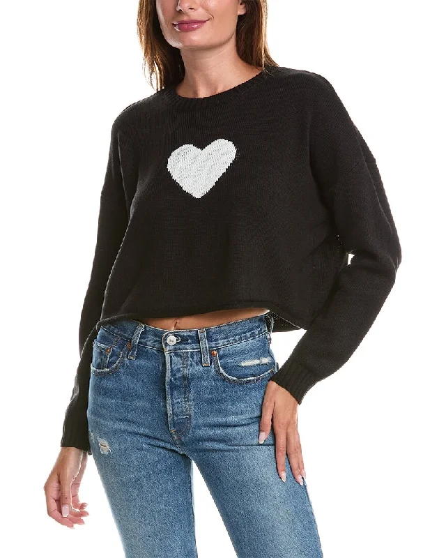 Saltwater Luxe Heart Sweater