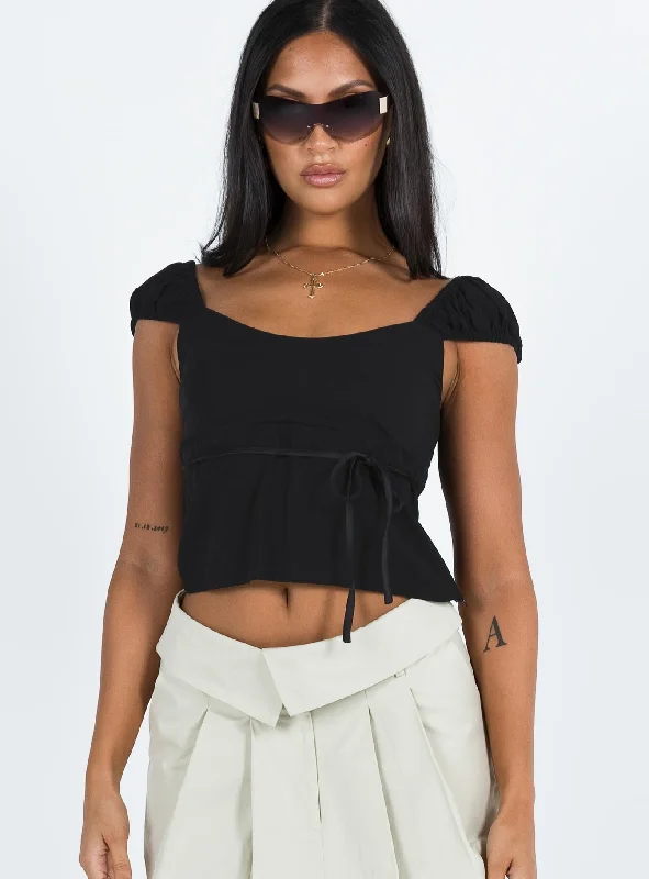 Seacrest Top Black