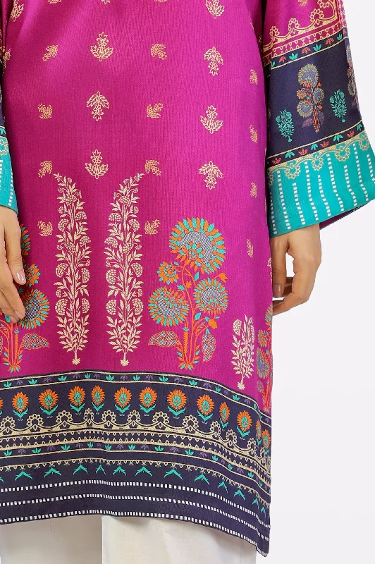 Pink Printed Kurti