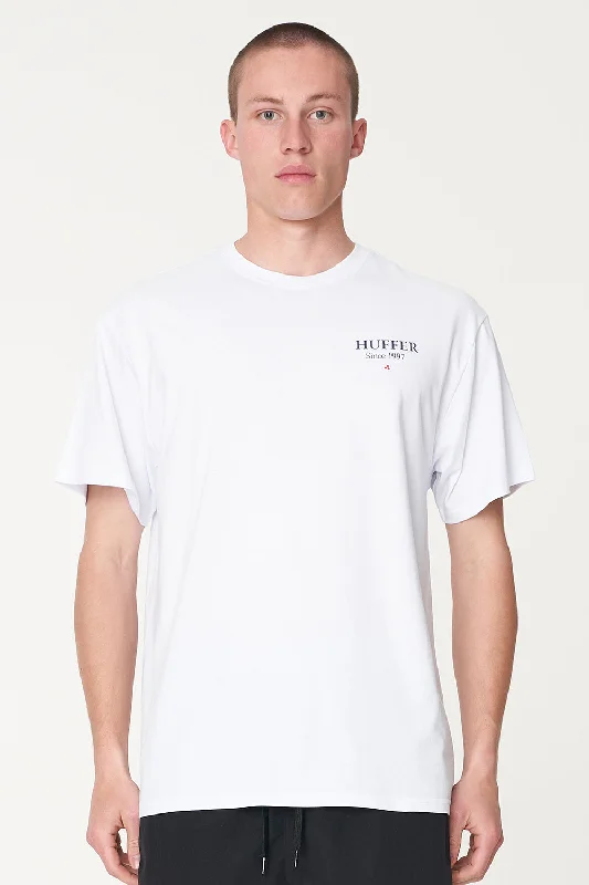 Huffer Mens Sup Tee/Classe White