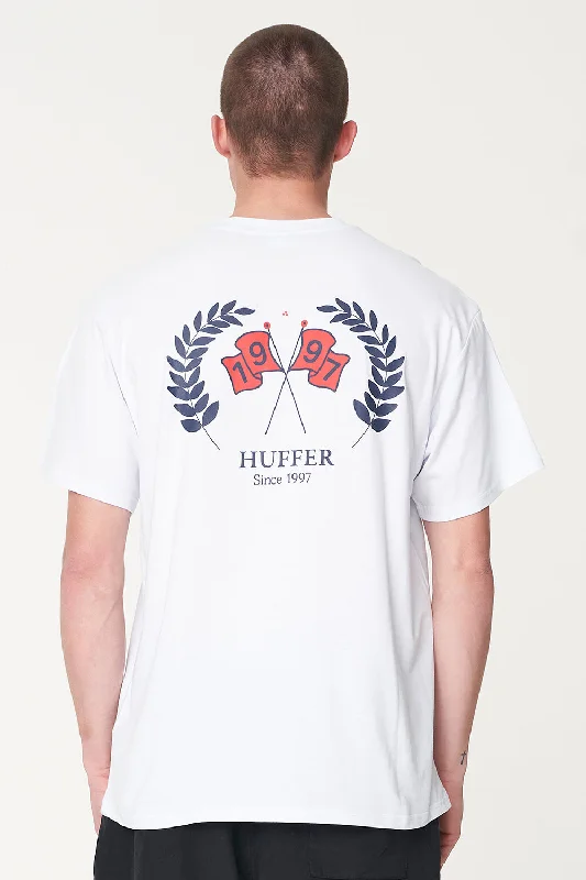 Huffer Mens Sup Tee/Classe White