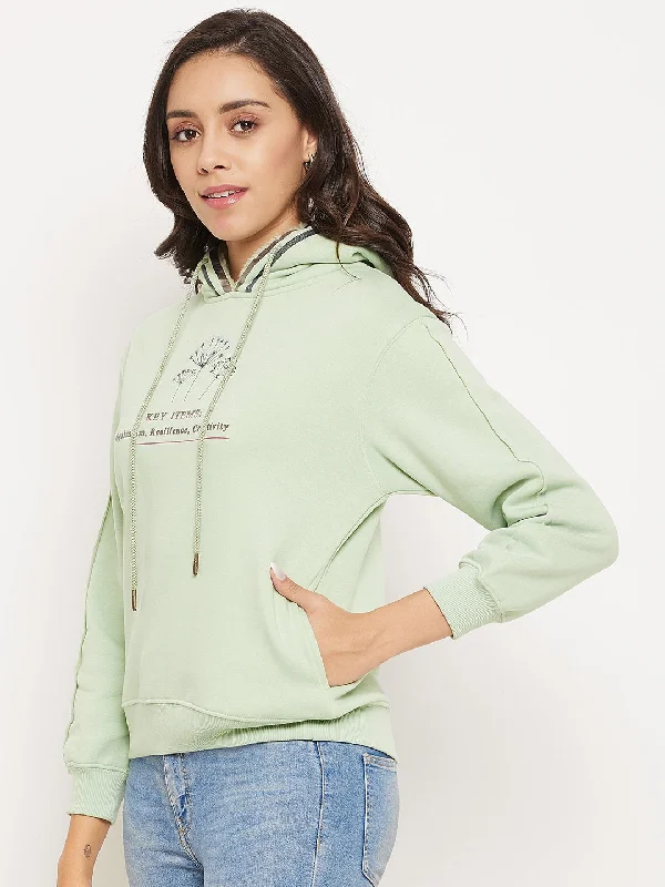 Madame  Green Sweatshirt