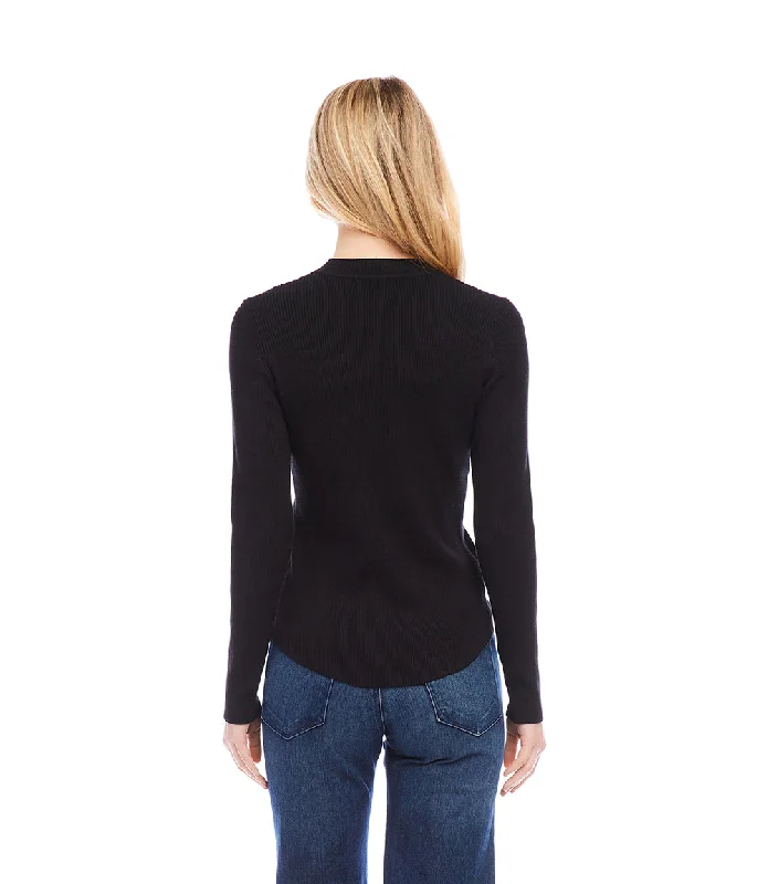 Ribbed Long Sleeve Sweater