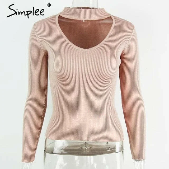 Pink(v neck) / M