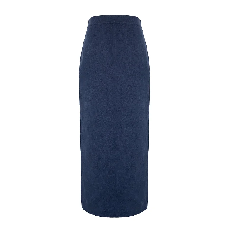 MASON'S DAUGHTER Stella Skirt, Navy Knit