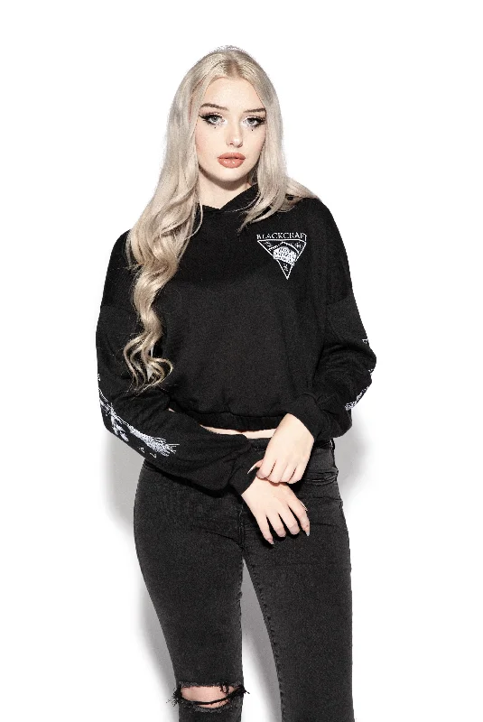 Witch House - Women's Cinched Bottom Hoodie