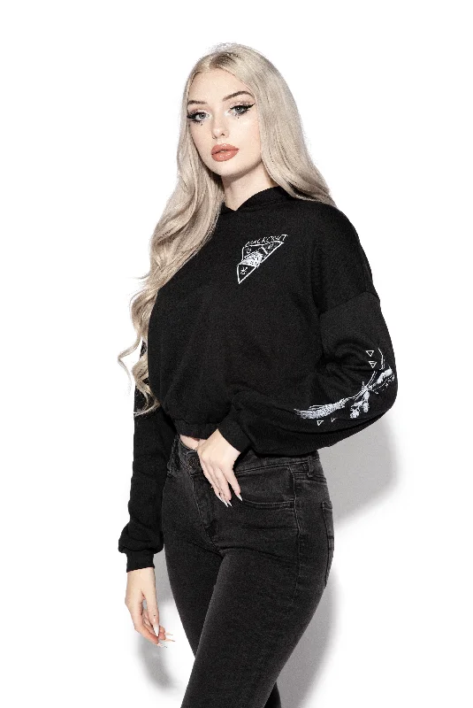 Witch House - Women's Cinched Bottom Hoodie