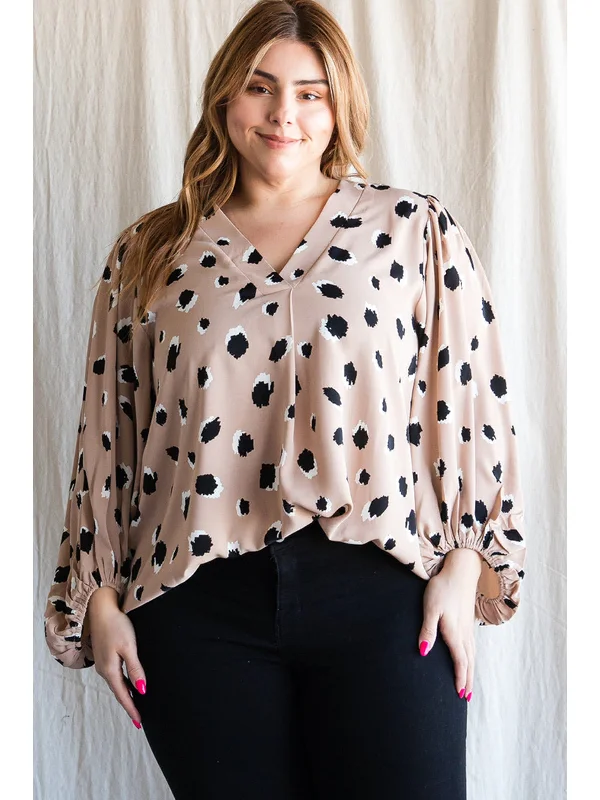 The Melissa Cheetah Blouse