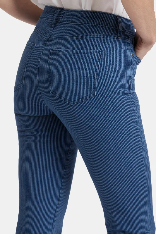 Billie Mini Bootcut Jeans - Icy Stripe