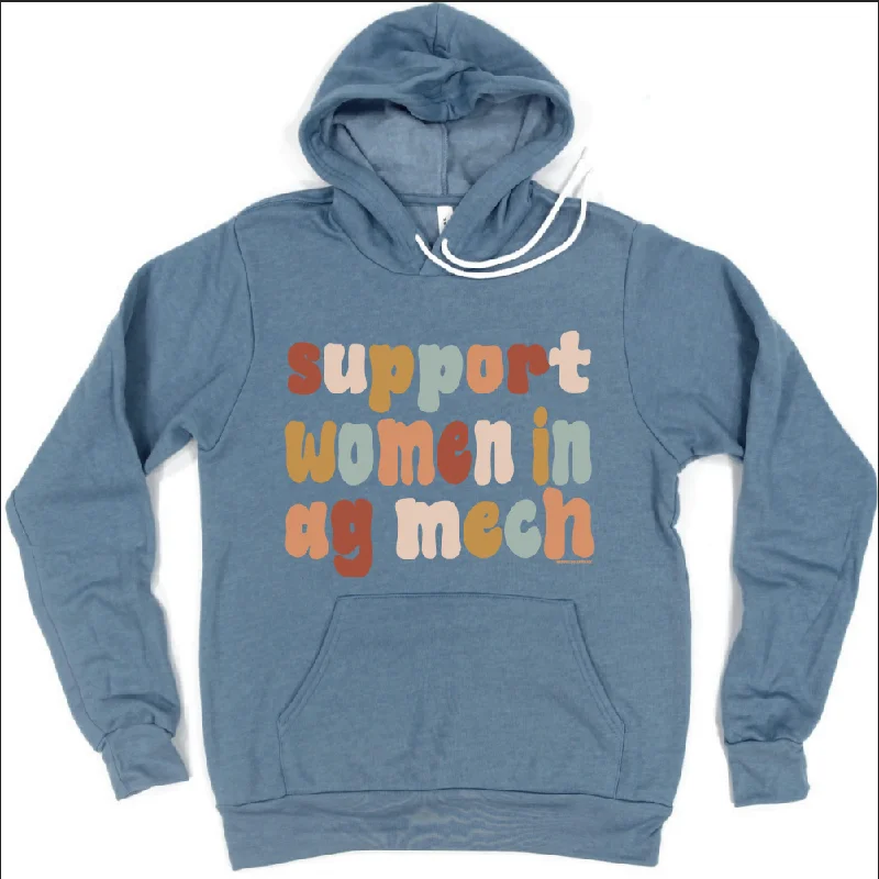 Boho Support Women In Ag Mech Hoodie (S-3XL) Unisex - Multiple Colors!