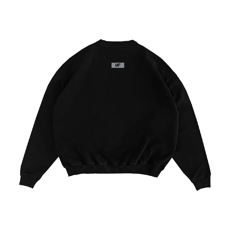 Black Blur Crewneck