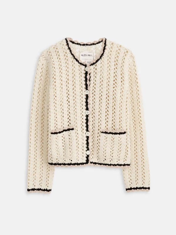 Ella Hand-Crochet Cardigan