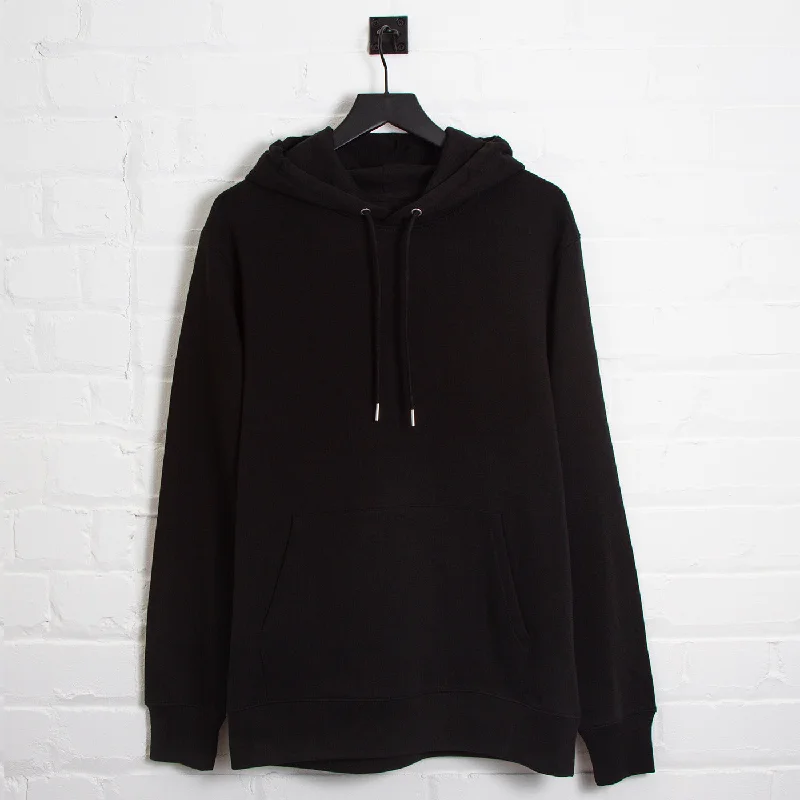 Geo Acid - Pullover Hood - Black