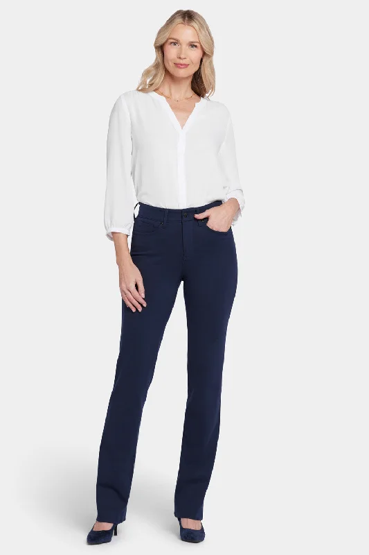 Marilyn Straight Pants - Oxford Navy