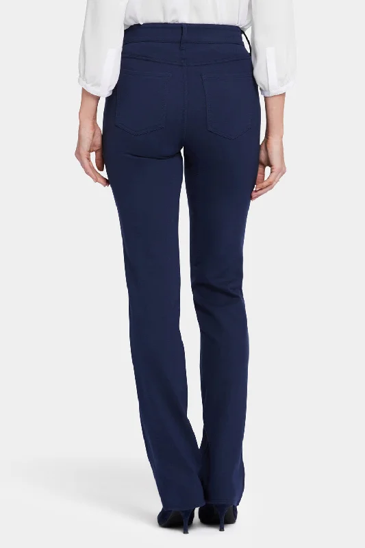 Marilyn Straight Pants - Oxford Navy