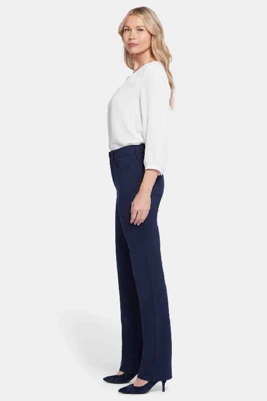 Marilyn Straight Pants - Oxford Navy