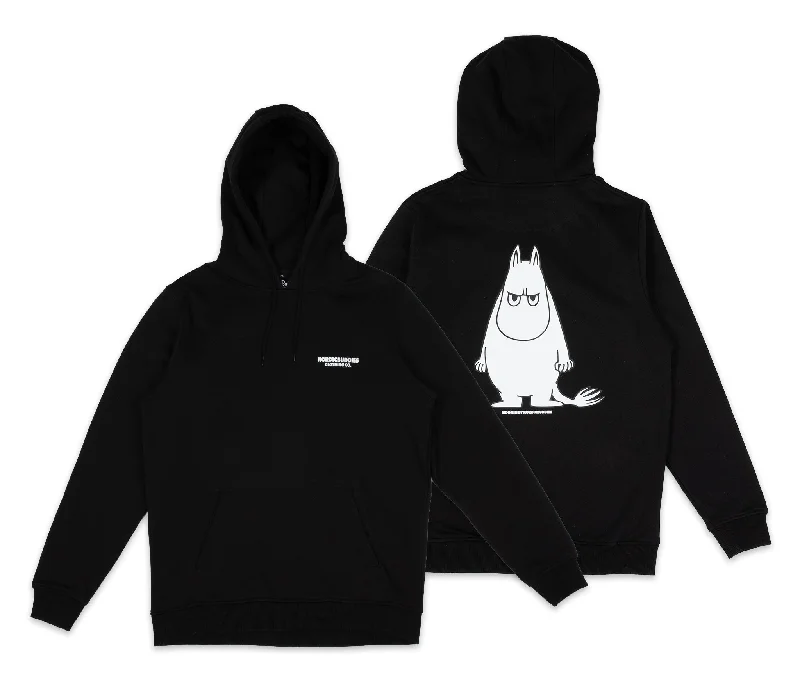 Moomintroll's Temper Hoodie Unisex - Black