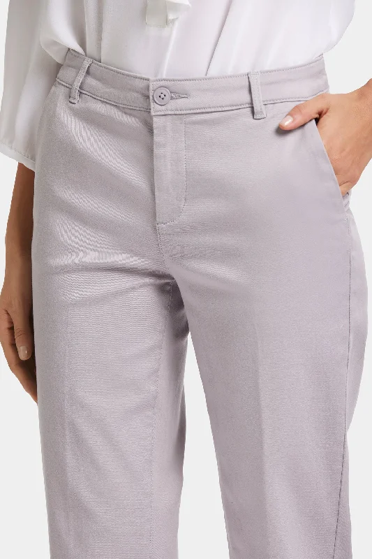 Sadie Slim Pant - Pearl Grey