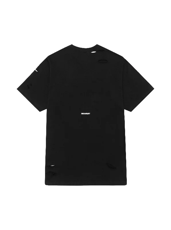 S1 Distressed Tee - Black