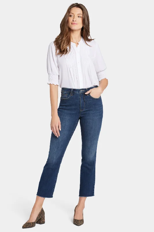 Slim Bootcut Ankle Jeans - Olympus