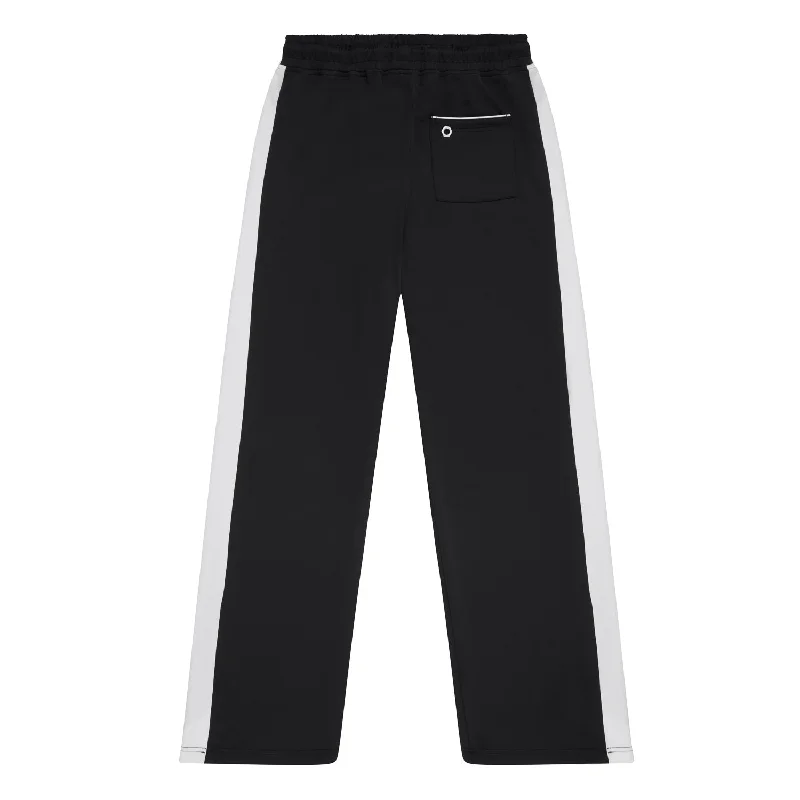 STRENGTH TRACK PANT - BLACK/WHITE