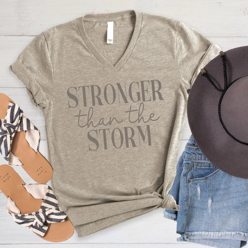 Stronger than the Storm V-Neck